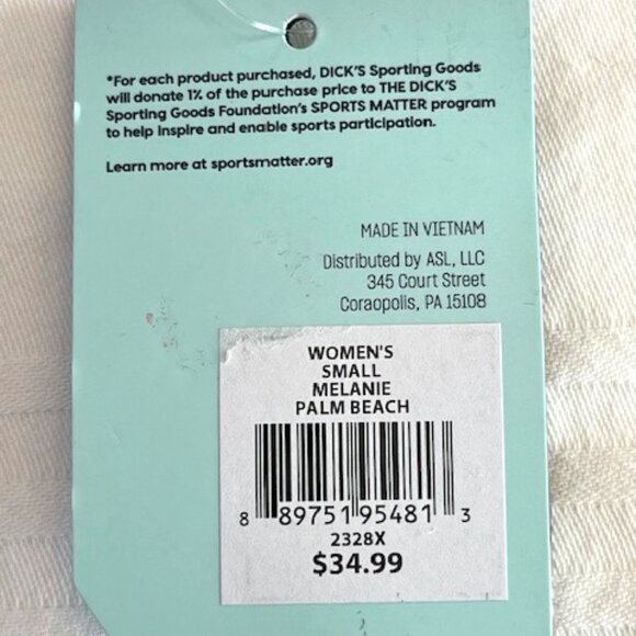 NEW-SWIMSUIT TOP with Long Sleeves Women's Size S - Melanie Palm Beach - Picture 14 of 14